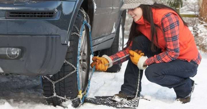 Car snow chains