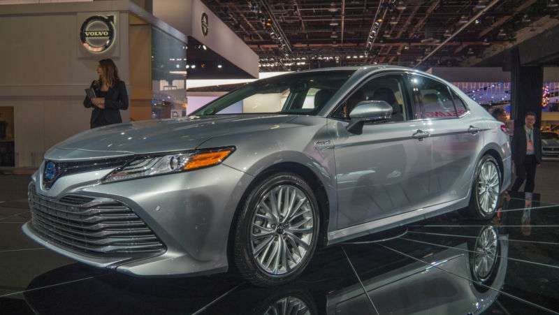 The all-new Toyota Camry. It's lower and wider and sleeker than before, and we think that from this angle it succeeded in making it look quite sporty.