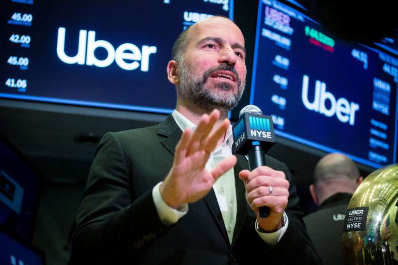 Uber CEO Dara Khosrowshahi.